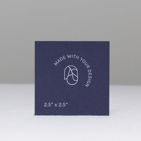 White Ink Business Cards